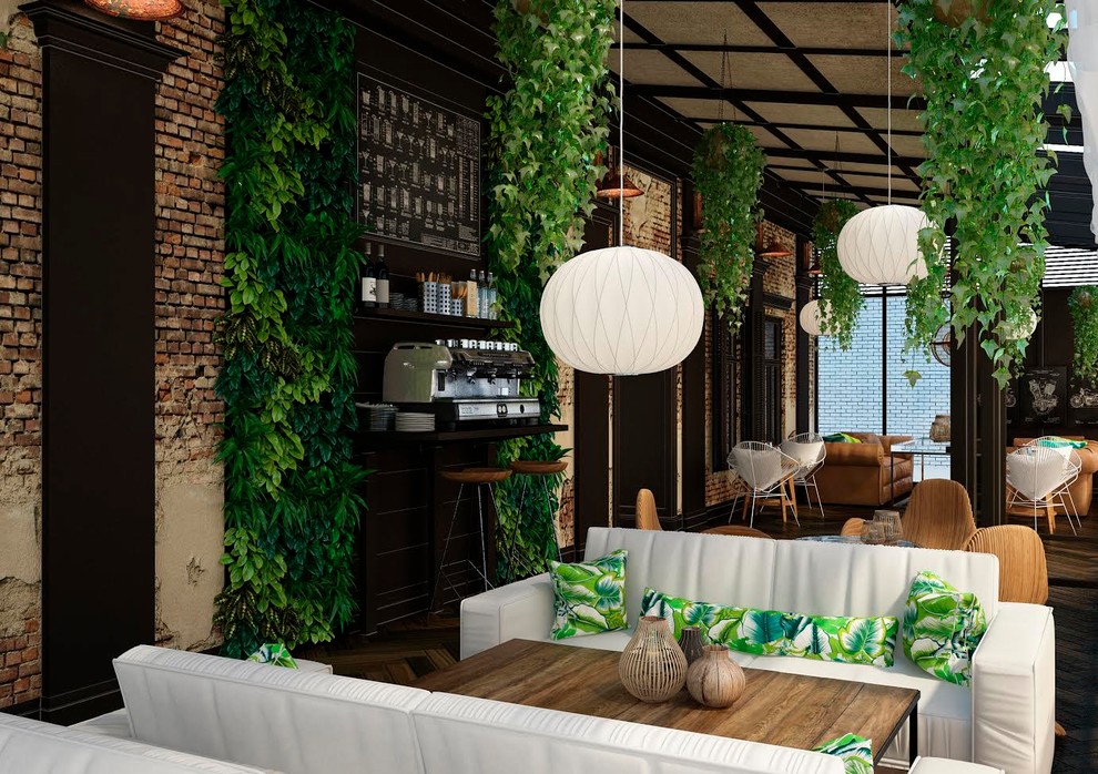 Обложка проекта: Терраса летнего кафе