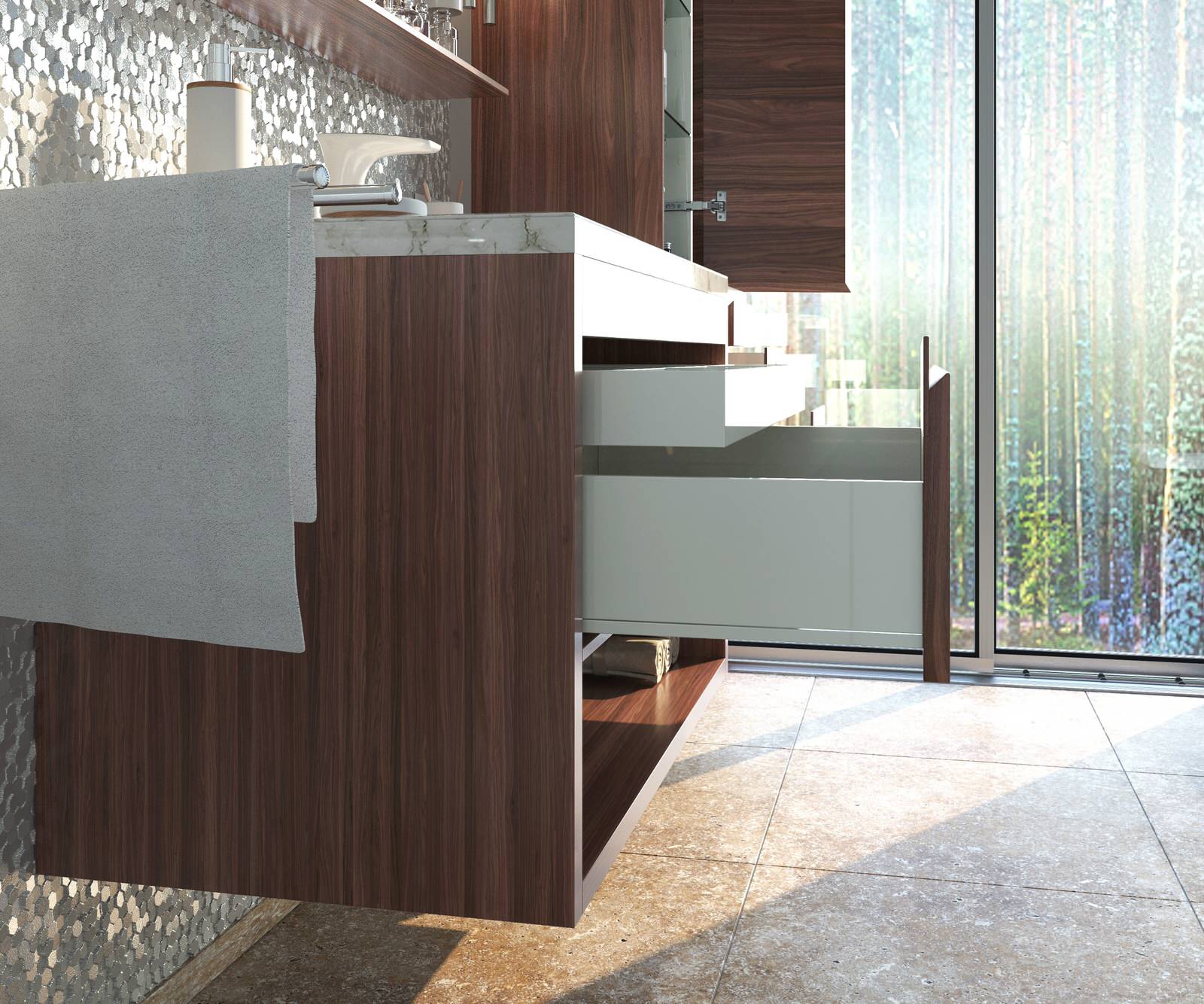 Дизайн санузла NATURE