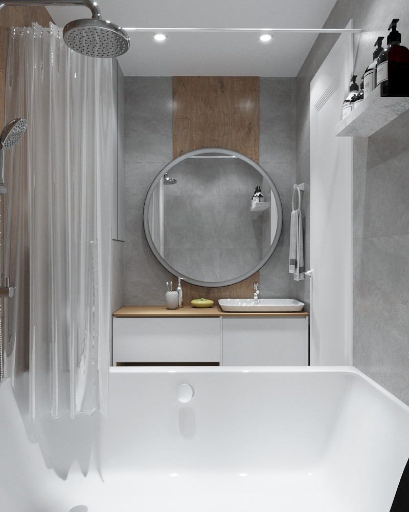 Обложка проекта: Ванная в "хрущевке"