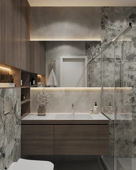 Красивая и светлая квартира в современном стиле