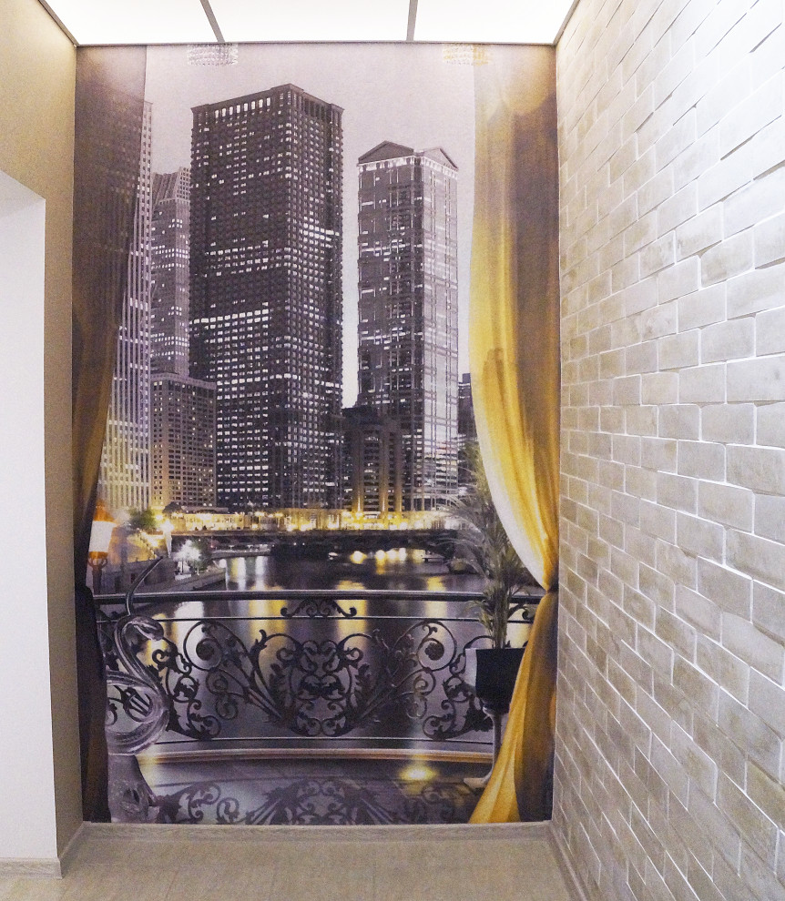 Фрески и фотообои в моих интерьерах.