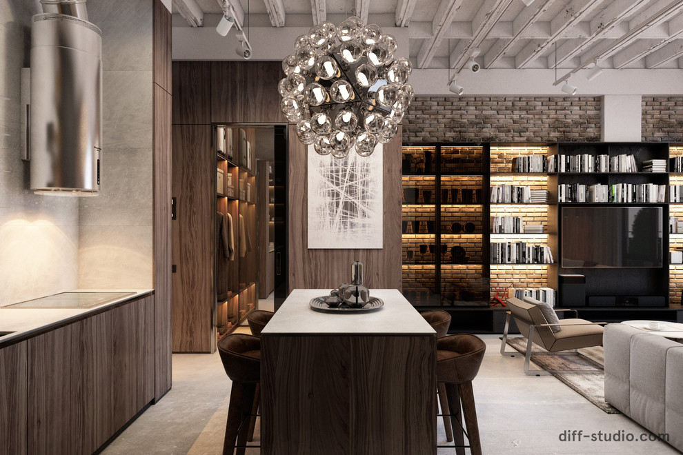 Moscow loft.