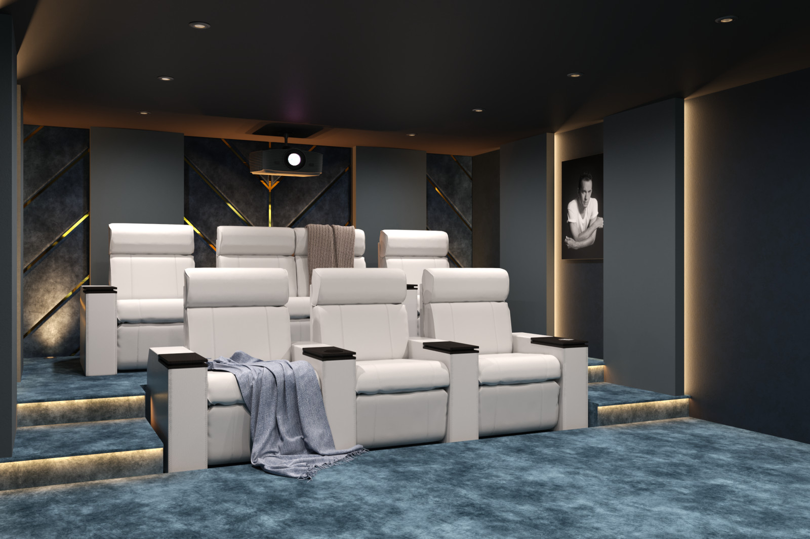 Обложка проекта: Домашний кинозал "Звездный"