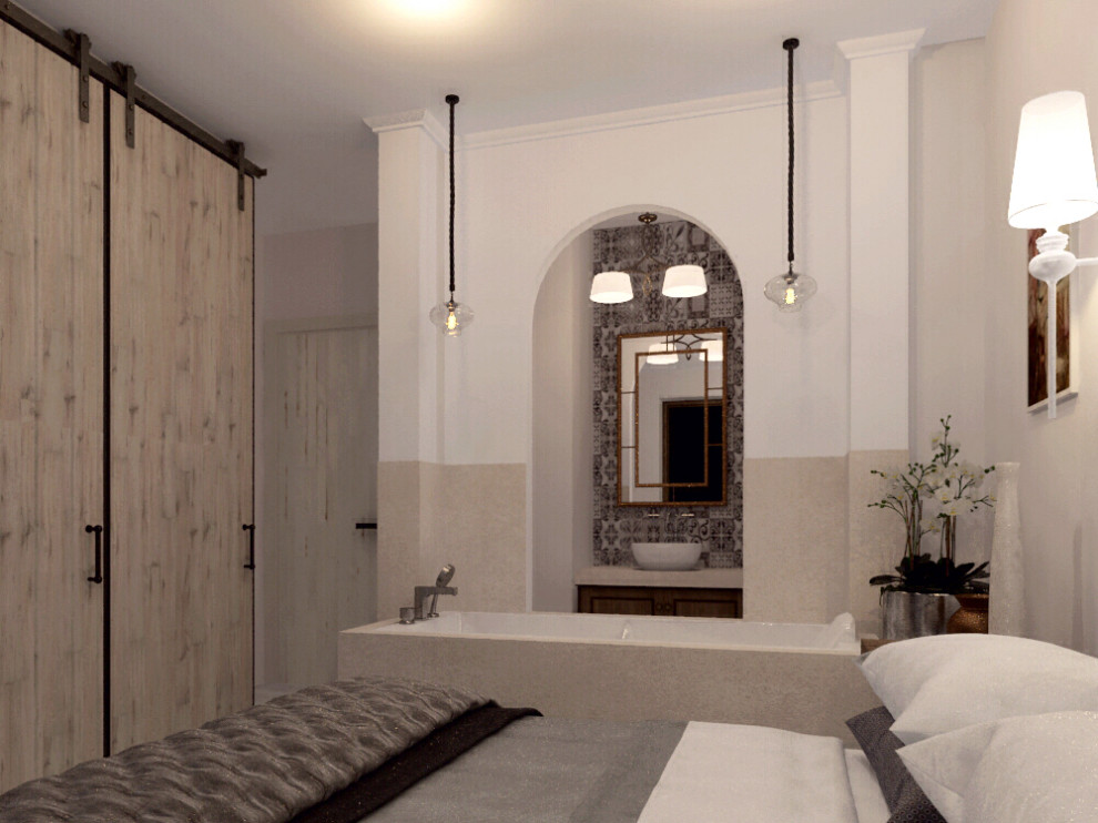 СПАЛЬНЯ-ВАННАЯ