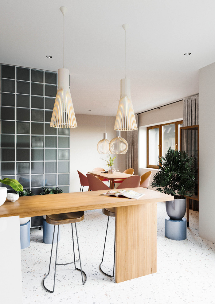 Проект квартиры площадью 120 кв.м для молодой семьи