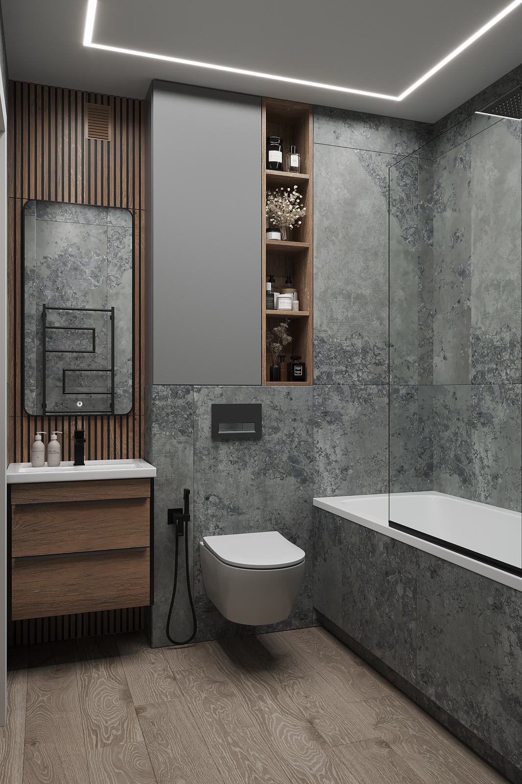 Трехкомнатная квартира с видом на лес