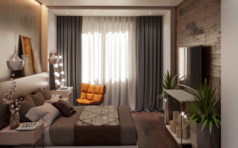 Дизайн интерьера квартиры в современном стиле в Екатеринбурге.