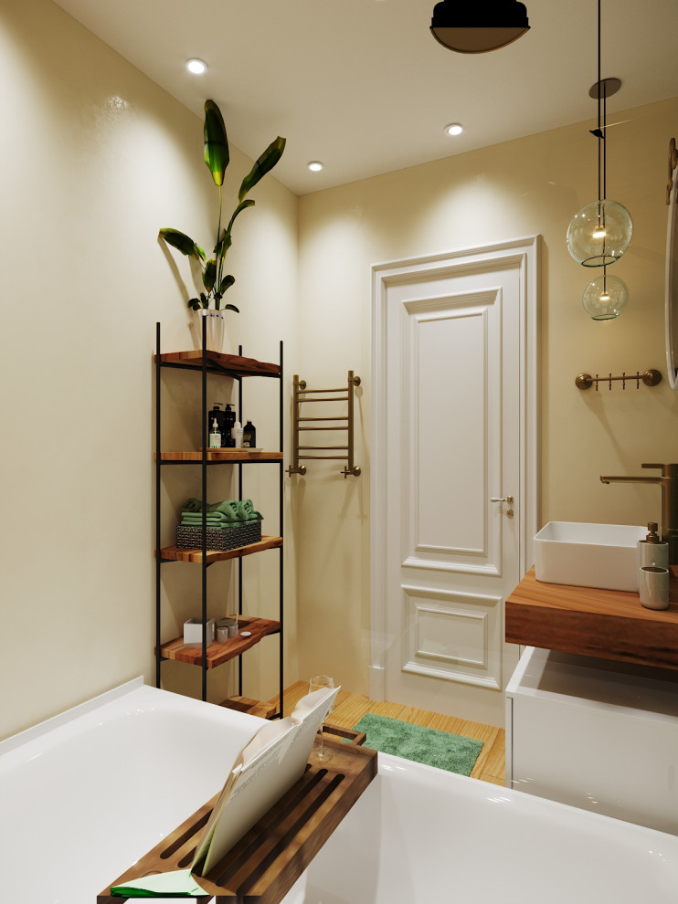 Обложка проекта: Зелёная ванная комната