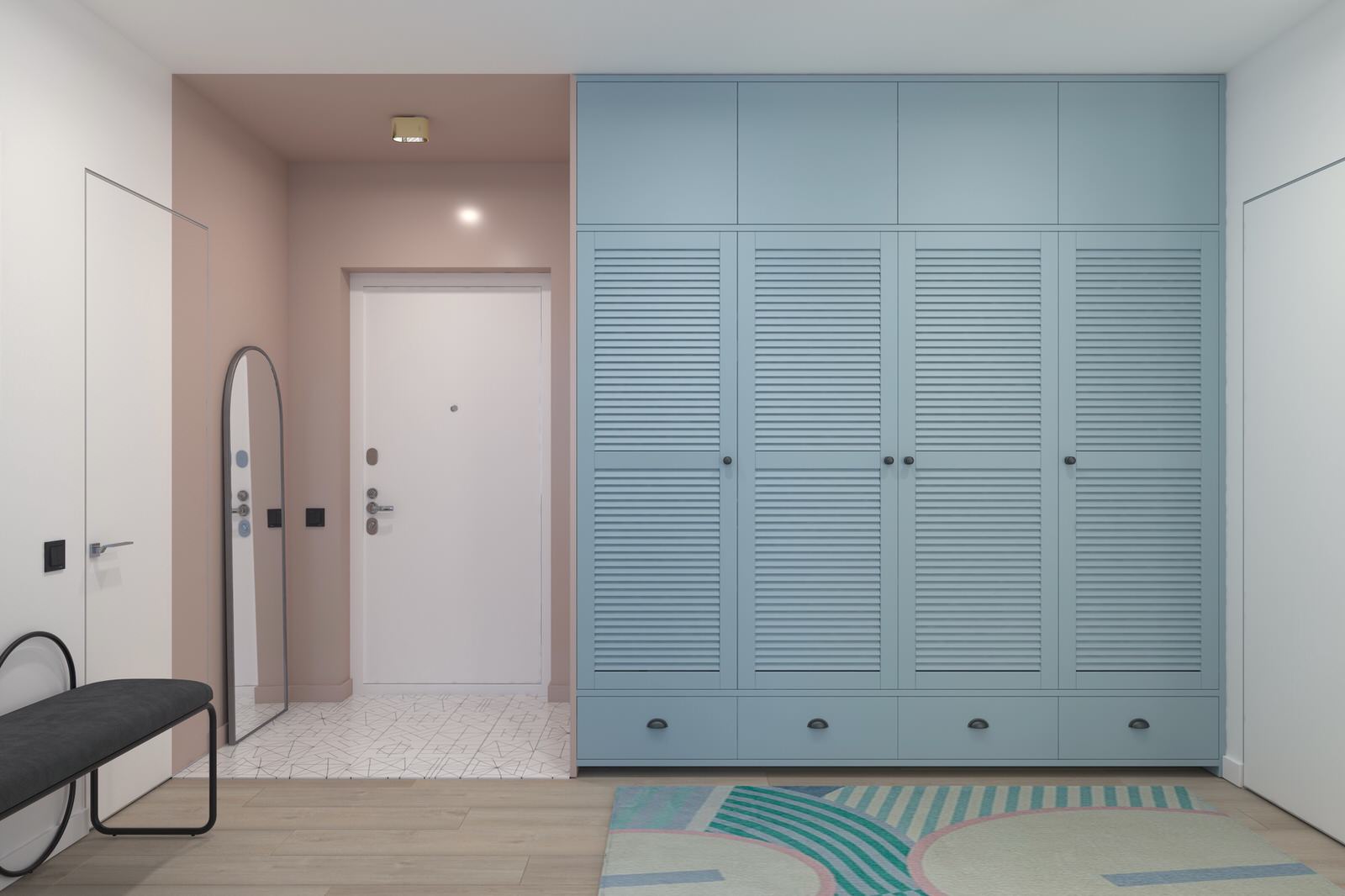 Квартира для пары фотографов в ЖК "Галактика"