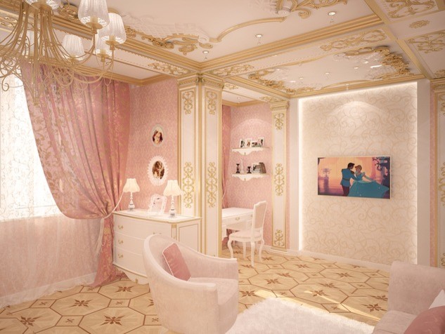 Bedroom for princess