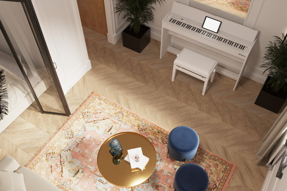 Проект интерьера квартиры "DANSE"