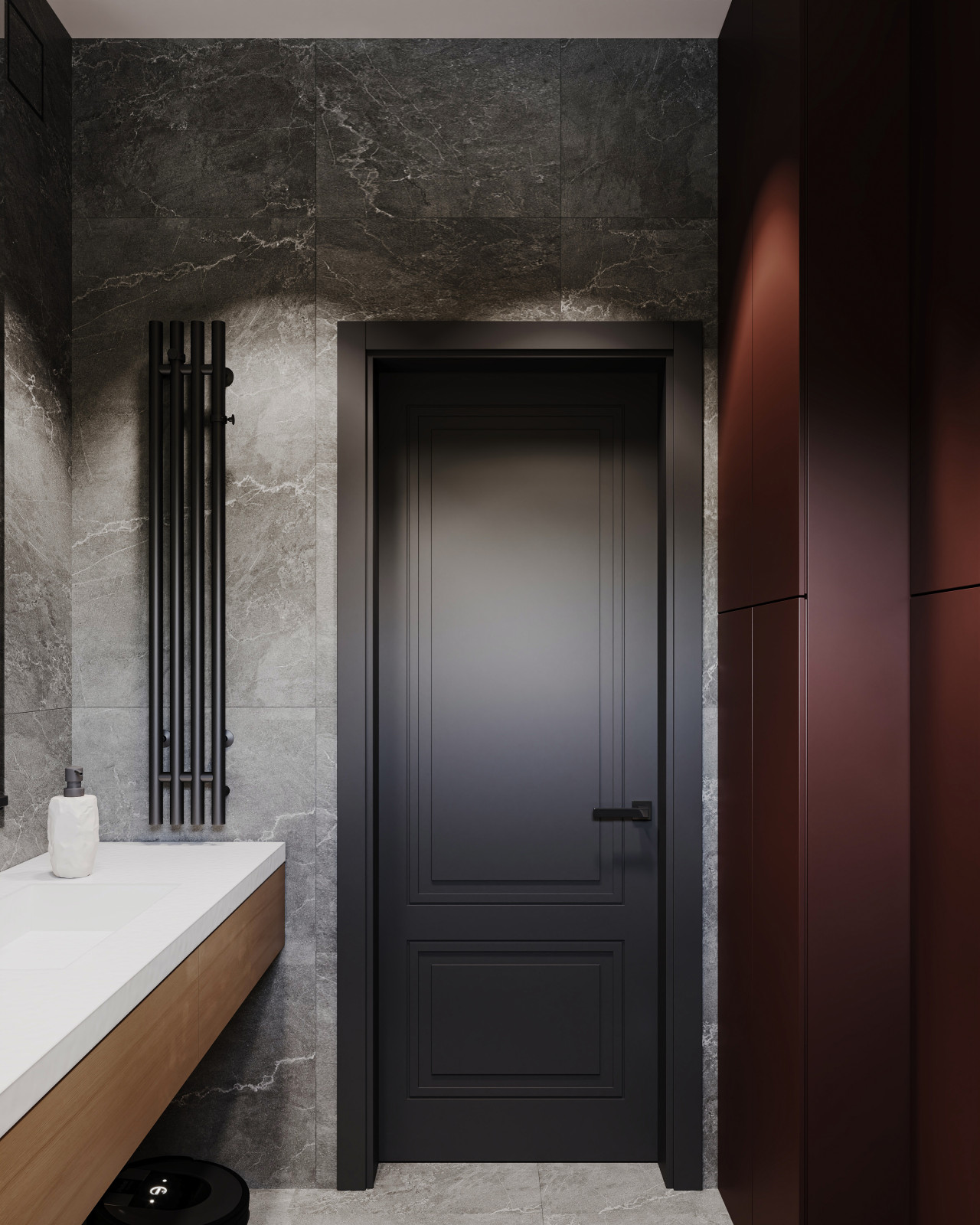 Ванная комната, дизайн-проект г.Воронеж