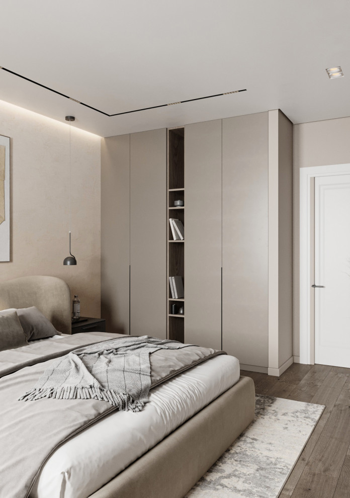 Дизайн-проект трехкомнатной квартиры 80 кв.м. Проект 2024г.