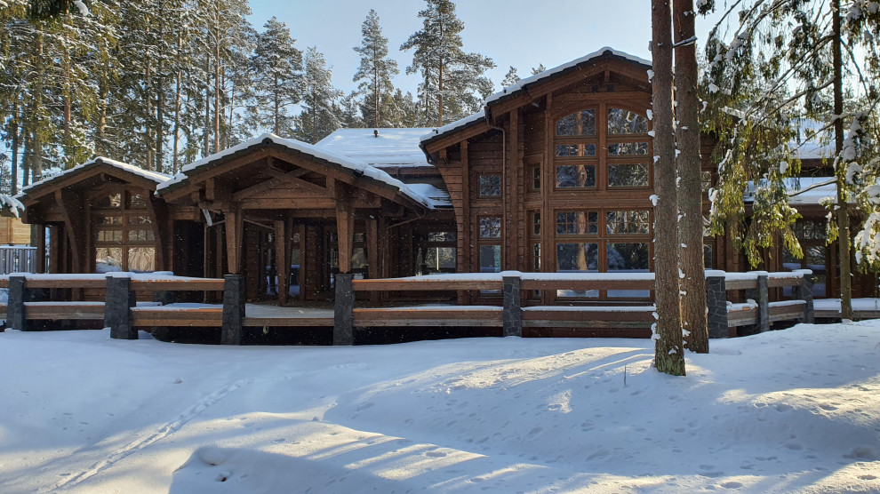 Резиденция в стиле "рустик".