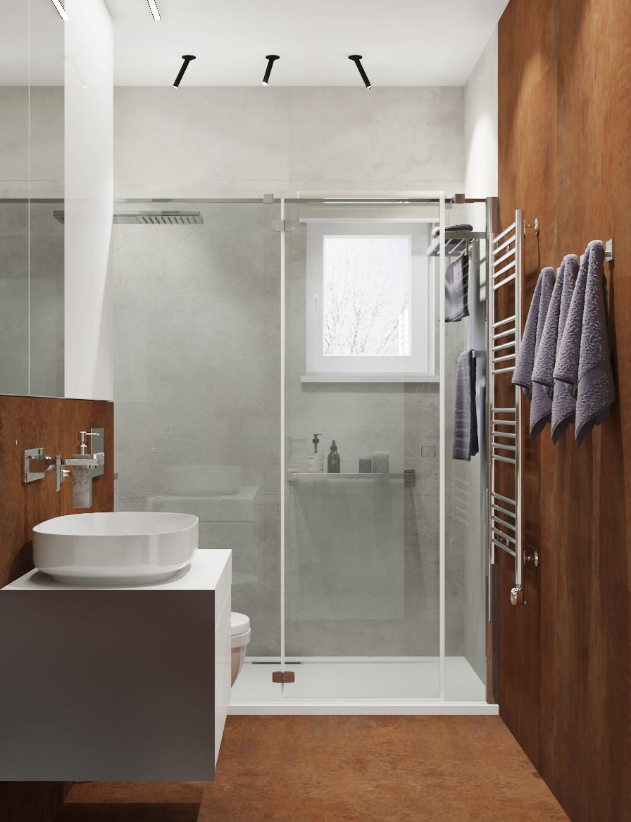 Современный двухэтажный жилой дом в Колтушах 130м2