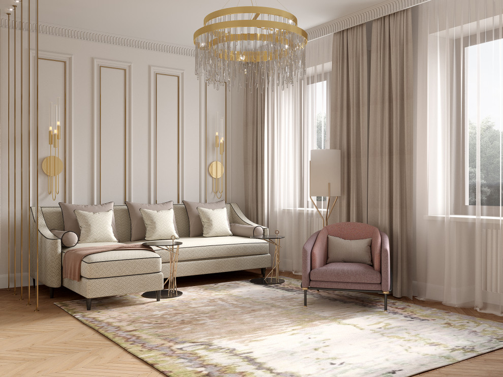 Проект двухуровневой квартиры на ул.Тверская