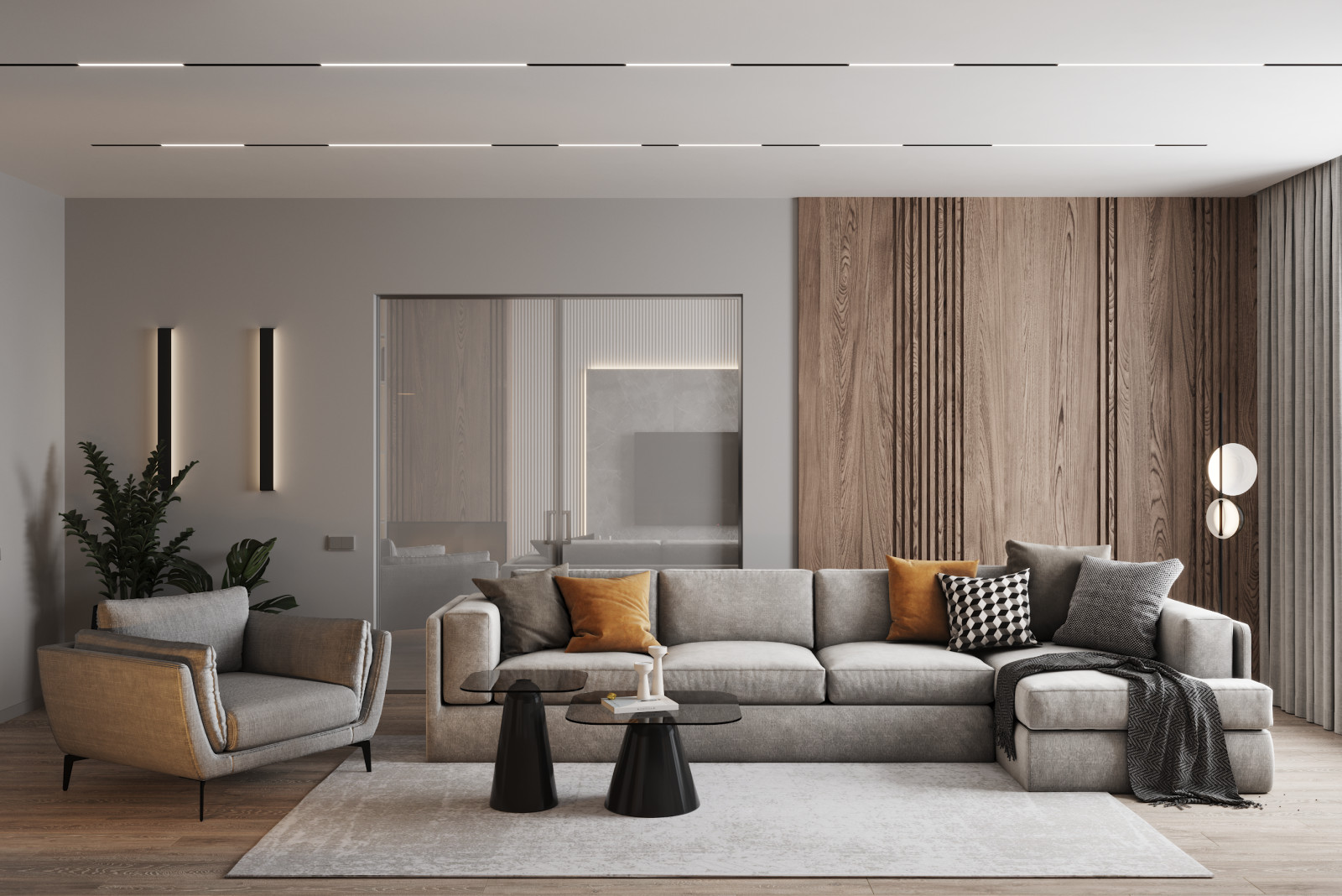 Обложка проекта: ЖК "Сосновка" - 140 м2