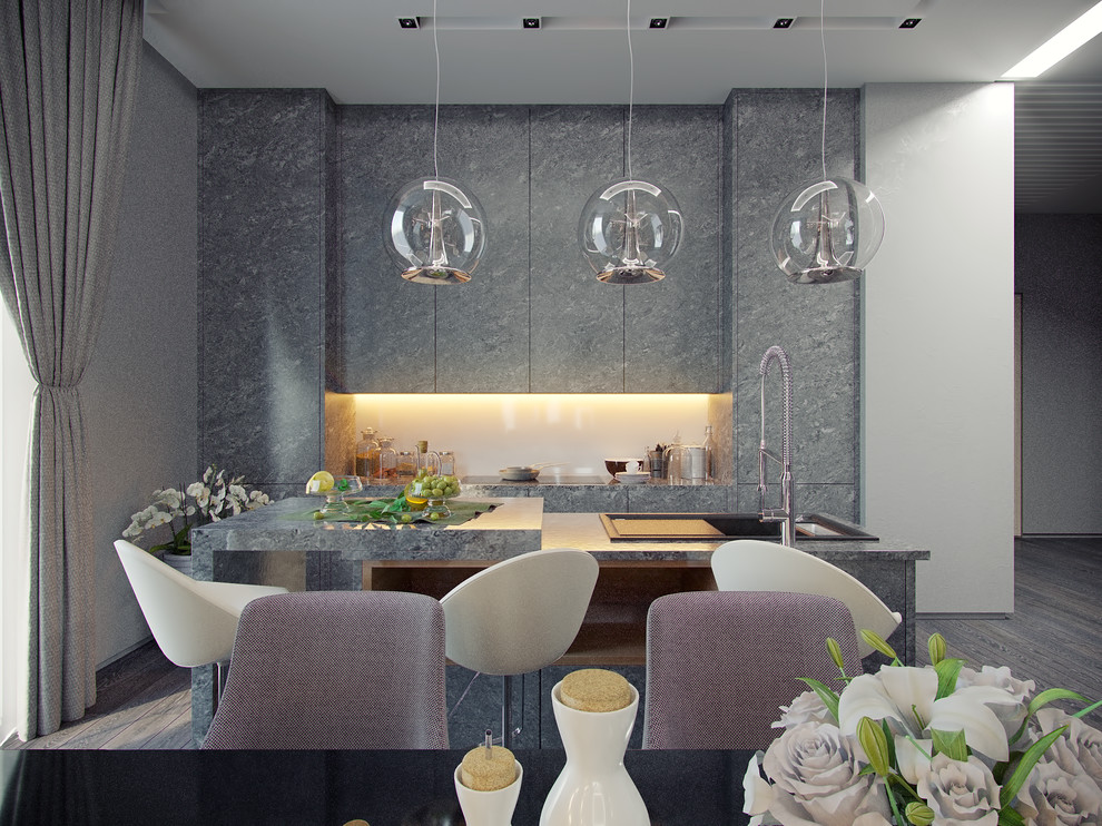 Обложка проекта: Дизайн интерьера квартиры в современном стиле минимализм