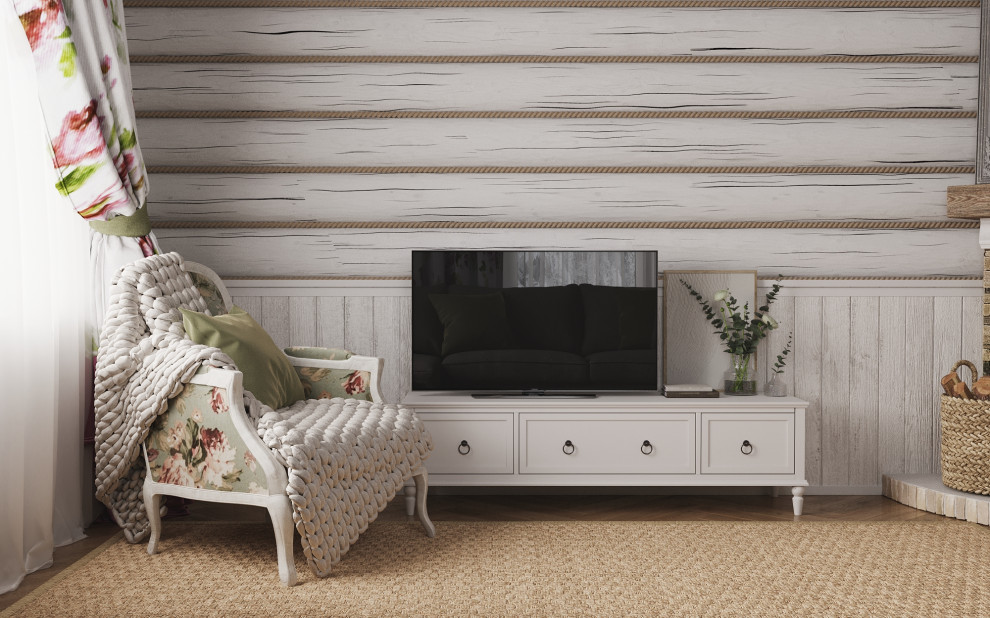 Бревенчатый дом в Кашино