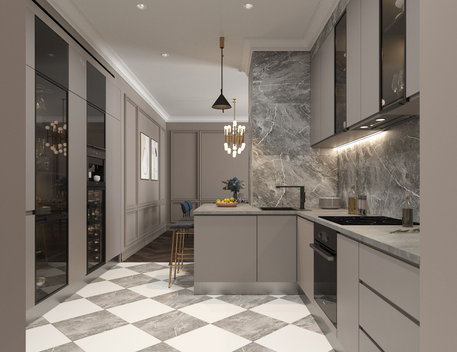 Обложка проекта: Квартира на Каретном