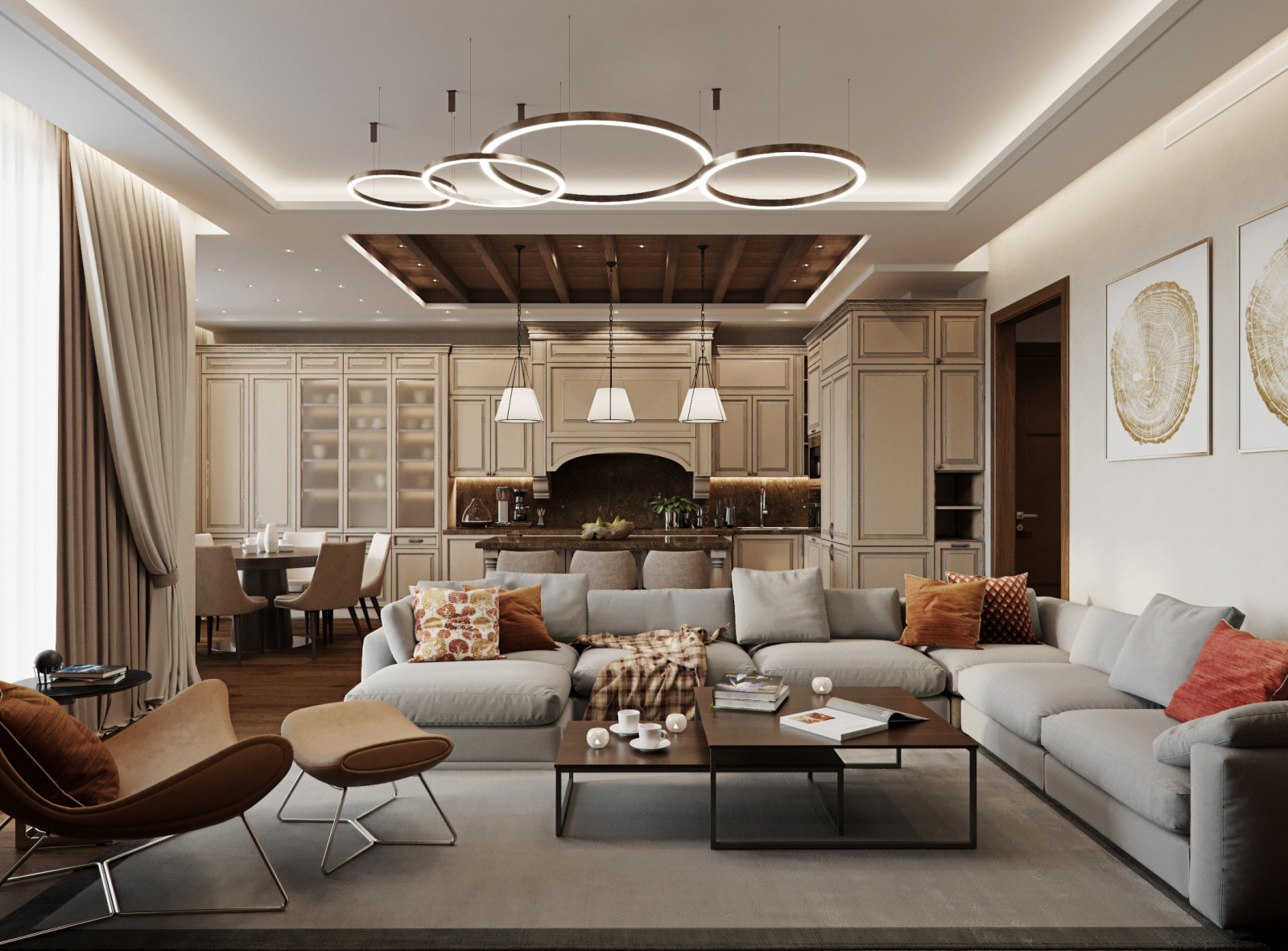 Квартира 134 м² в ЖК «Крестовский de luxe»