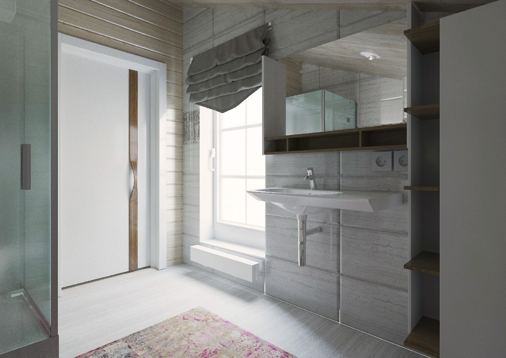 Дизайн деревянного дома в современном стиле, г. Воскресенск Московской области