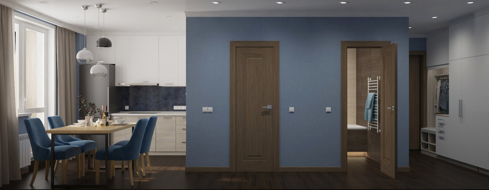 Дизайн проект 3х комнатной квартиры на Зеленоградской, Москва