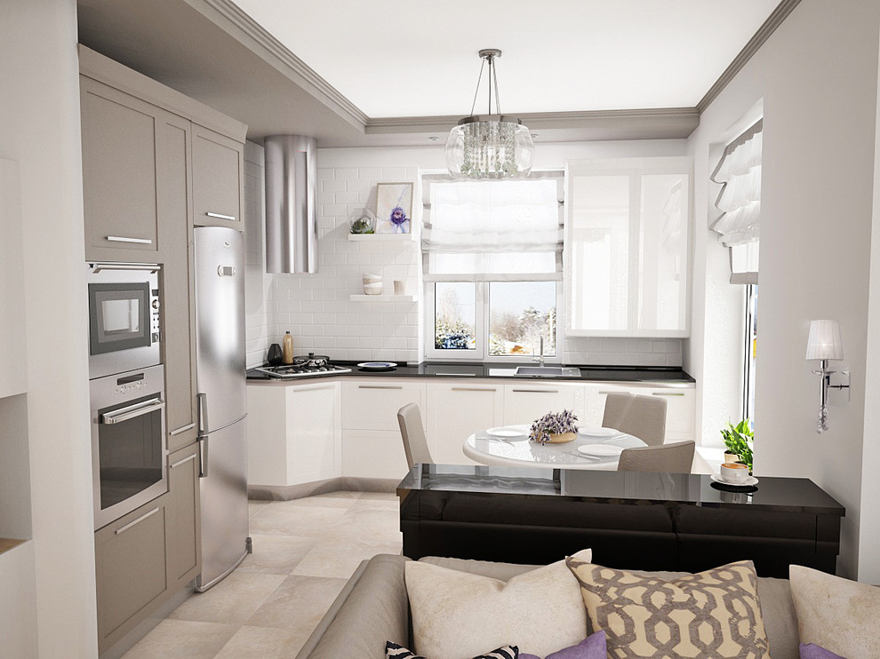 Обложка проекта: Легкий дизайн дома с сиреневыми акцентами