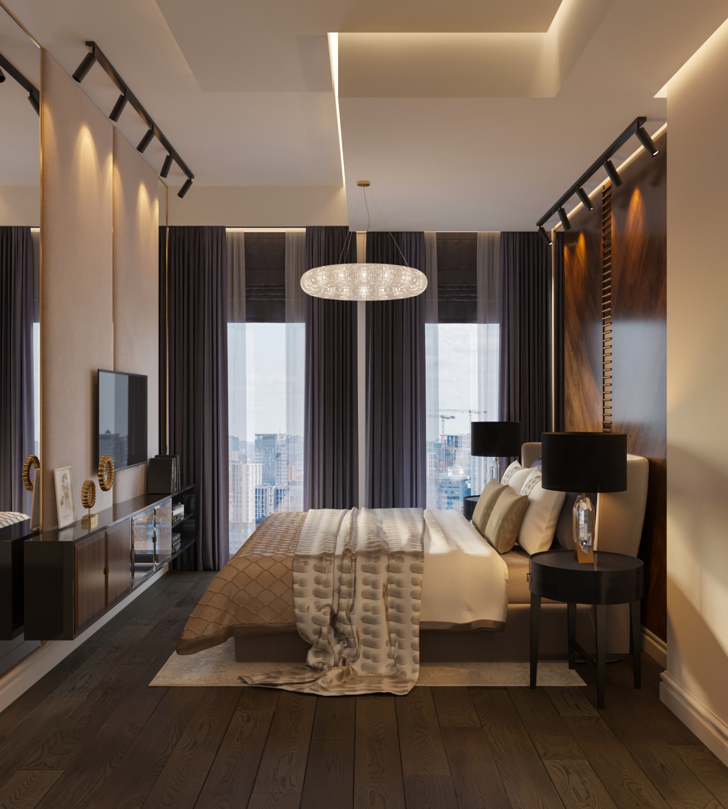 Апартаменты в Neva Towers площадью 134 м2