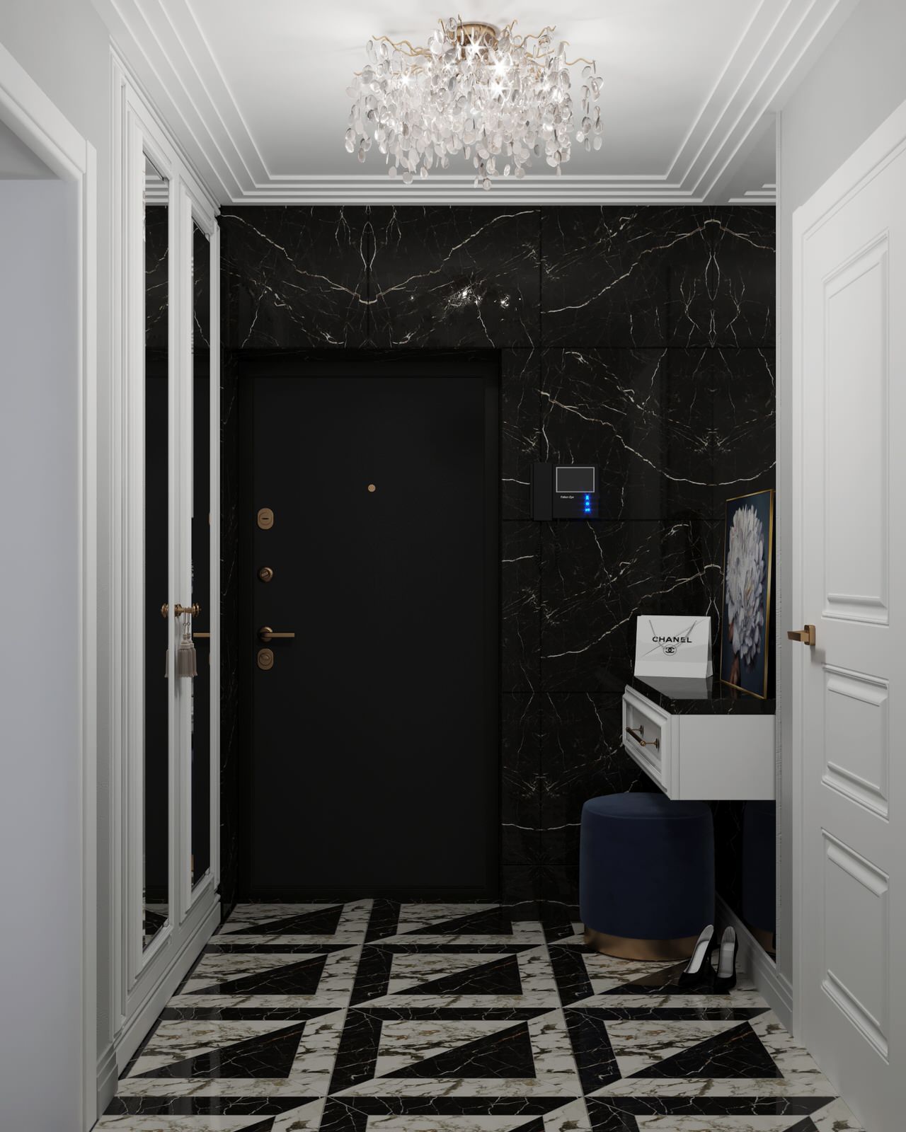 Обложка проекта: Дизайн проект однокомнатной квартиры в ЖК "Европейский" г. Тюмень