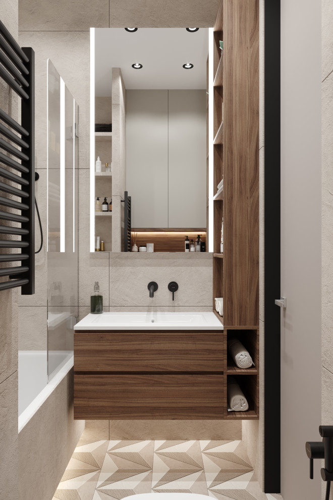 Квартира 127 кв.м. в современном стиле в ЖК Серебряный Парк.