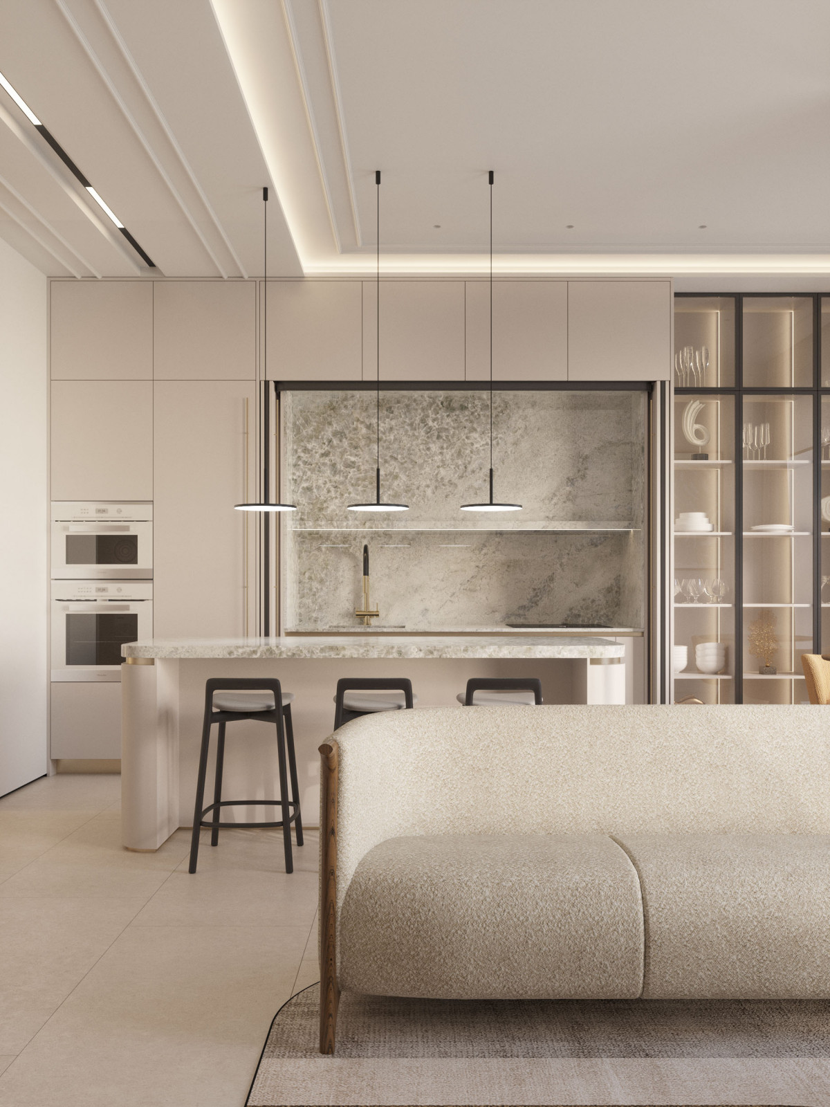 Дизайн-проект квартиры 65м², ЖК Sydney City