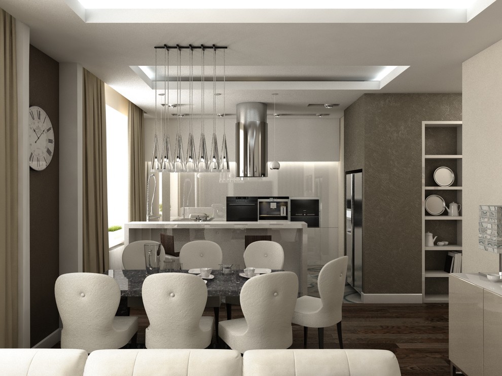 Дизайн-проект 2-х комнатной квартиры 108 м2