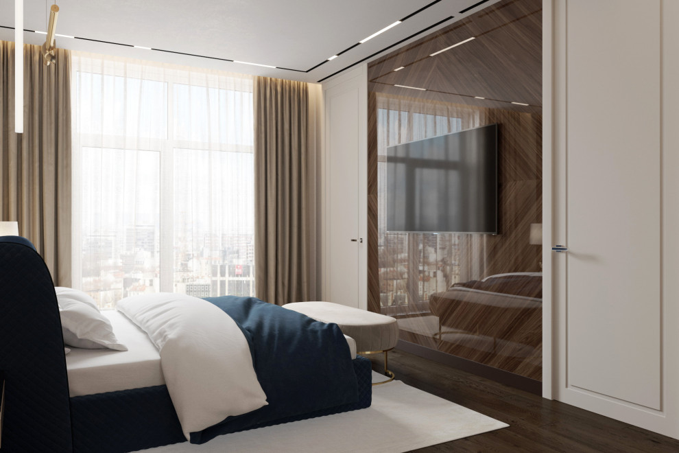 современная спальня ЖК Life Кутузовский