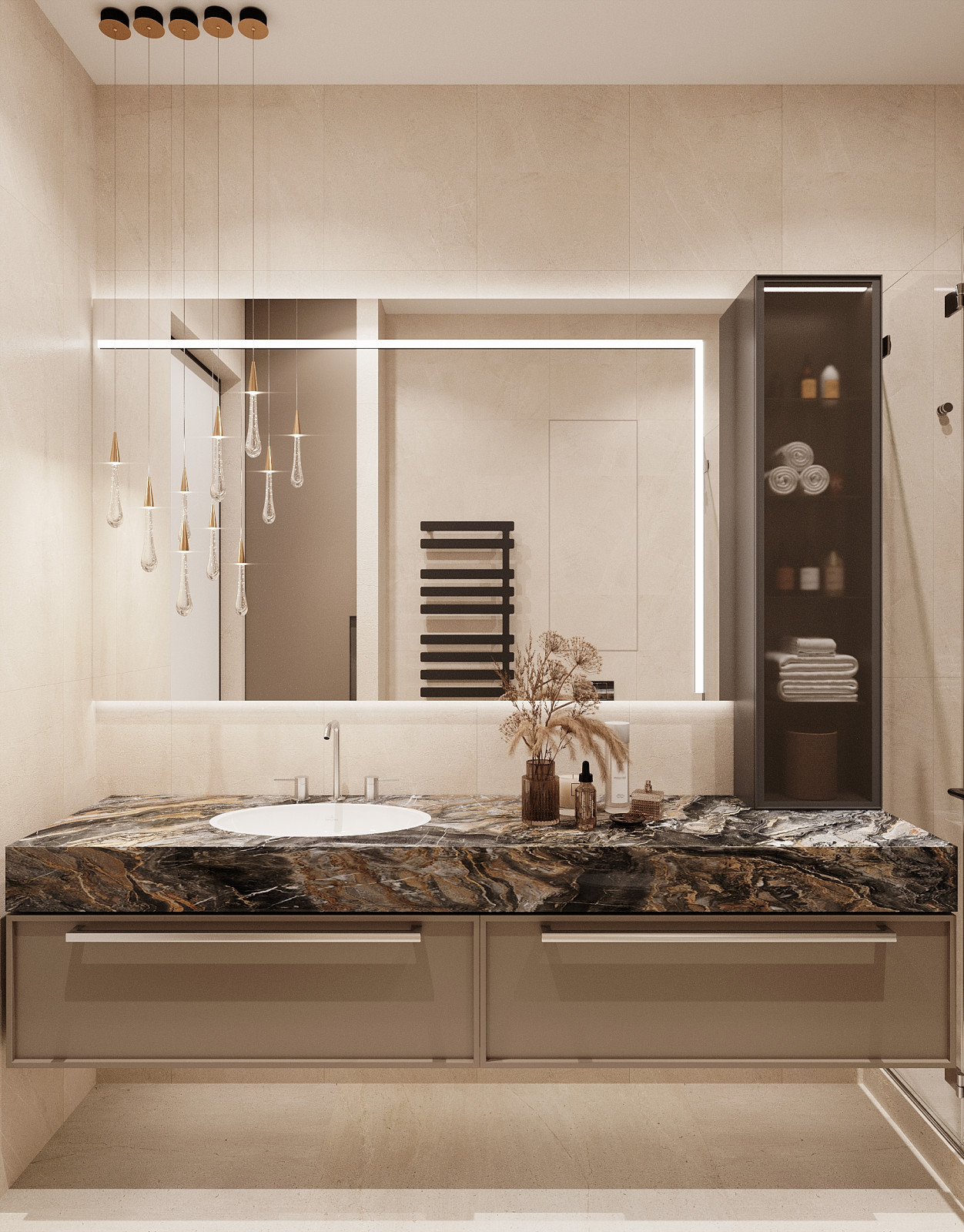 Квартира 136 м² в ЖК «Сосновка»