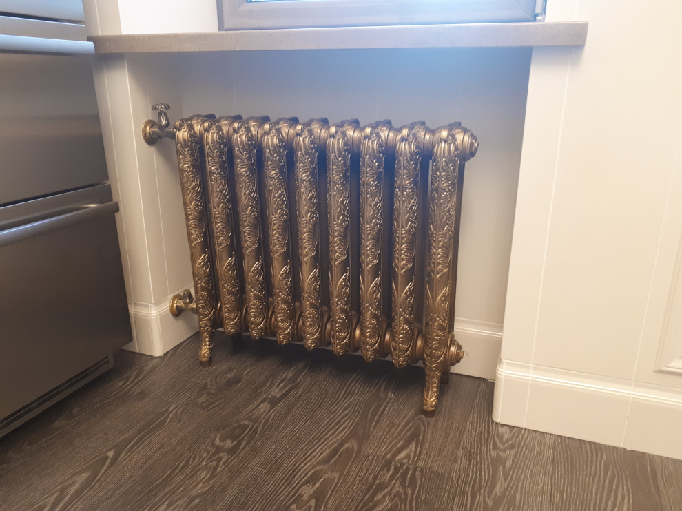 Замена радиаторов отопления в ретро стиле