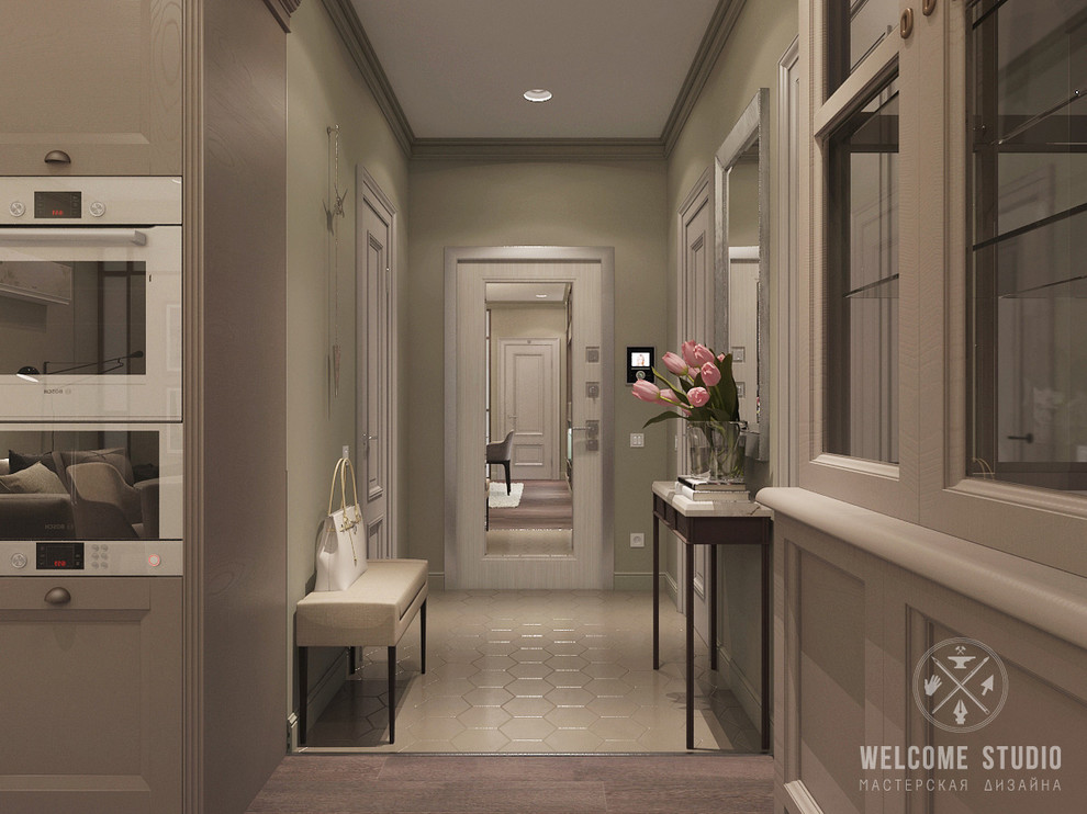 «Savanna’s color». Трёхкомнатная квартира в Москве.