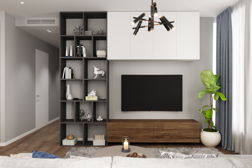 Квартира 90 кв.м. в современном стиле в ЖК Vander Park.