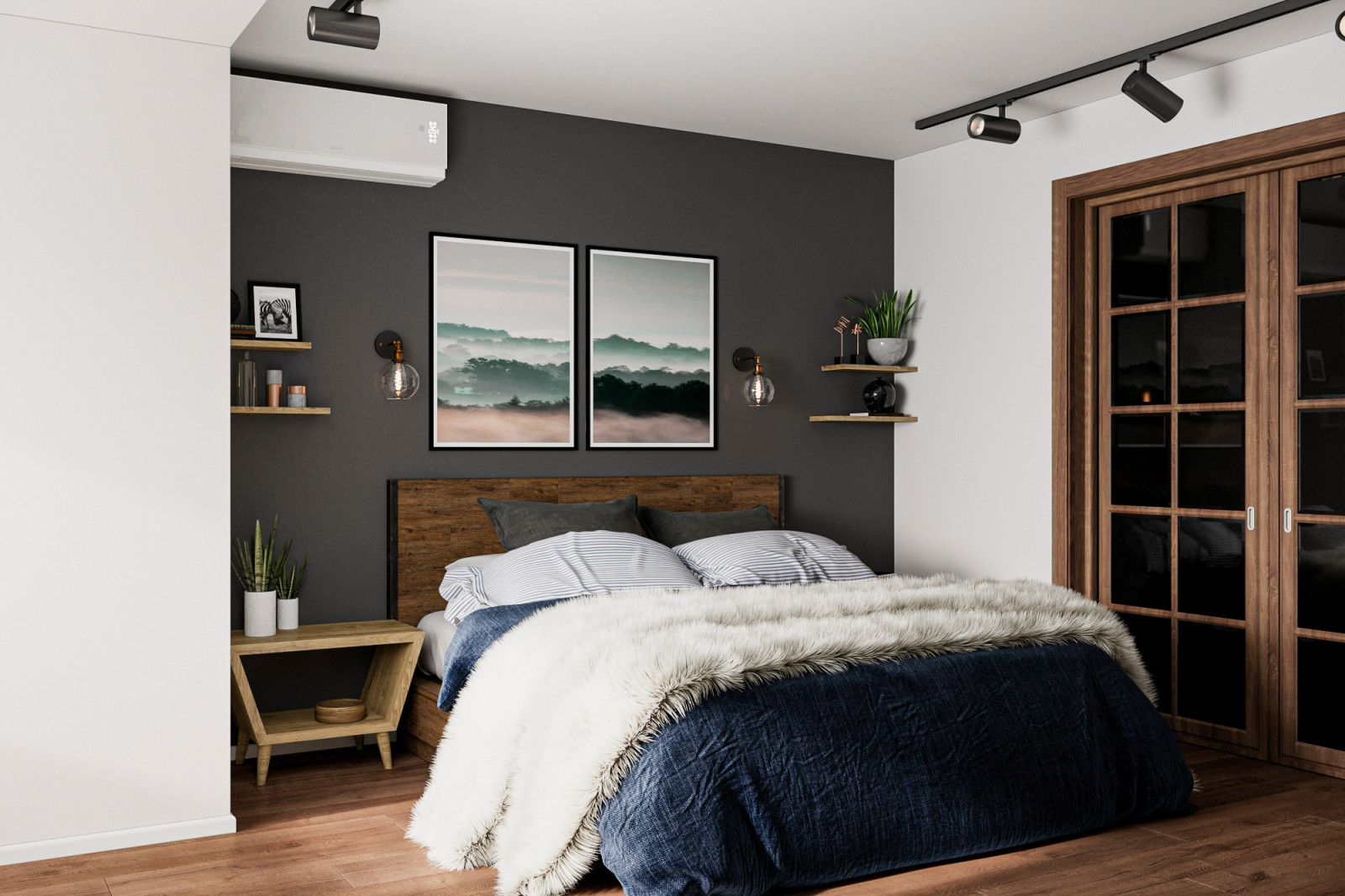 Скандинавский стиль для двухкомнатной квартиры, Народный бульвар