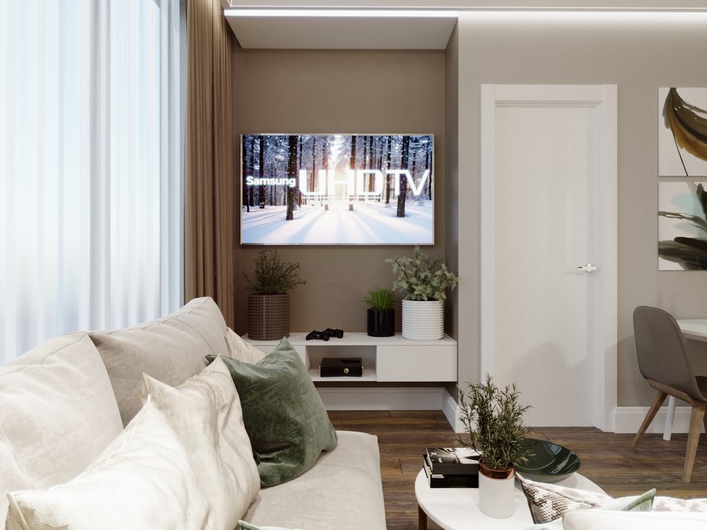 Современный стиль в ЖК "123"