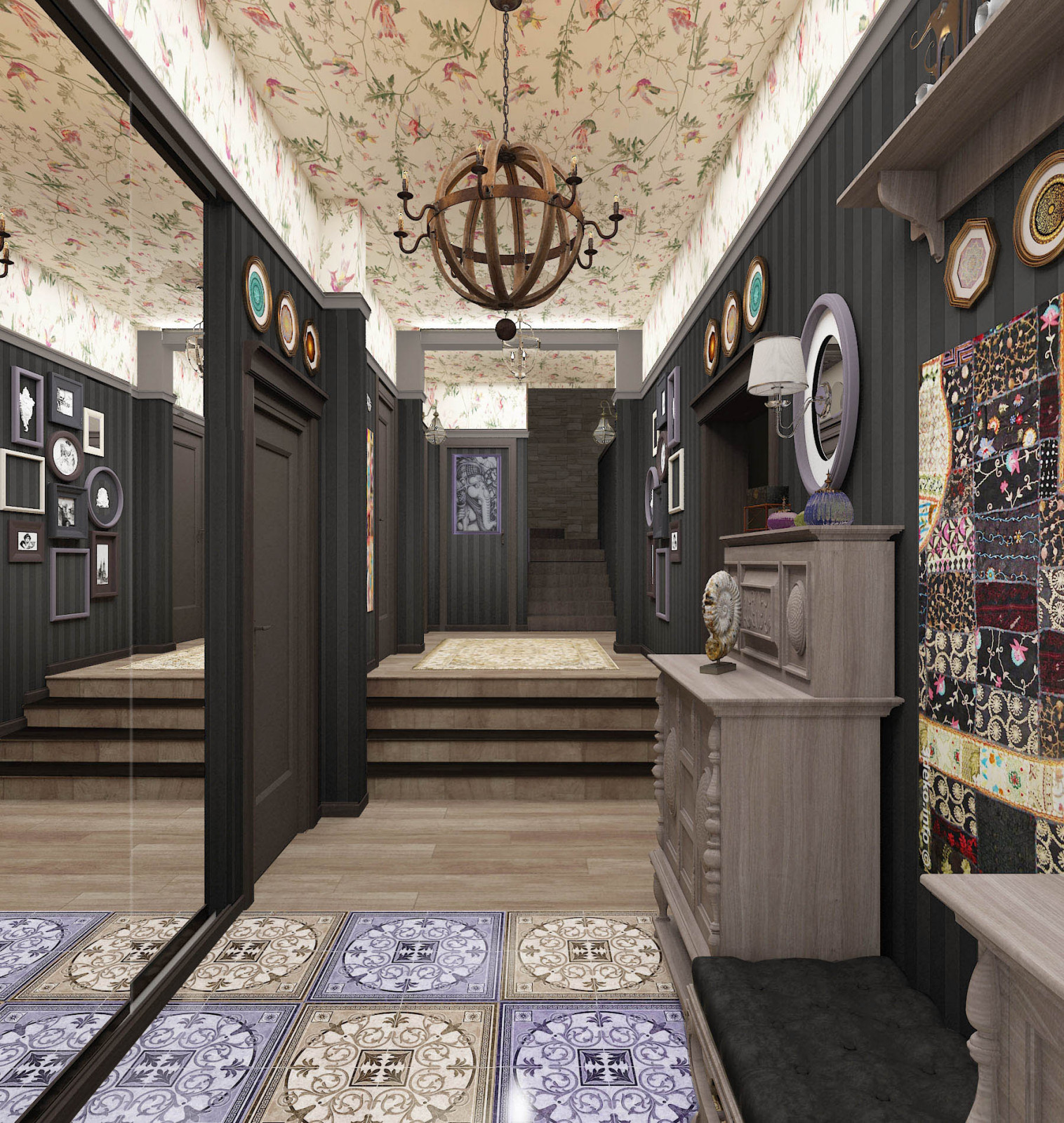 Визуализация прихожей