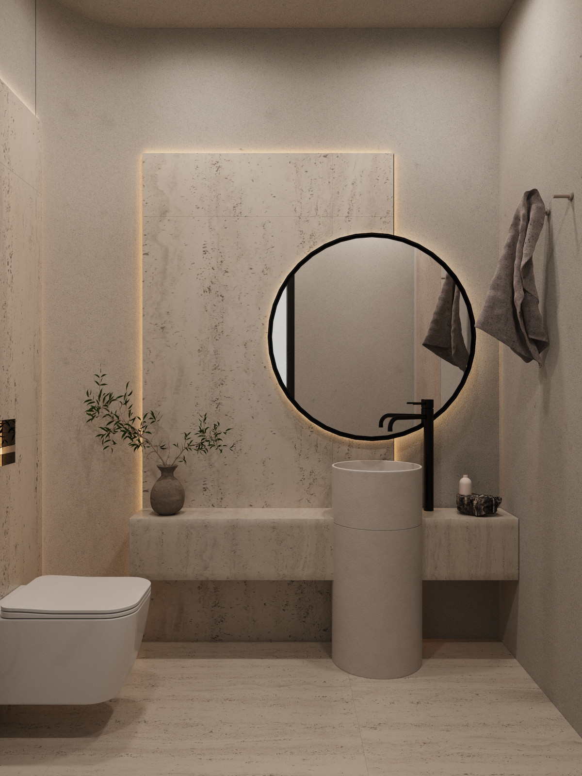 Двухуровневая вилла в современном стиле