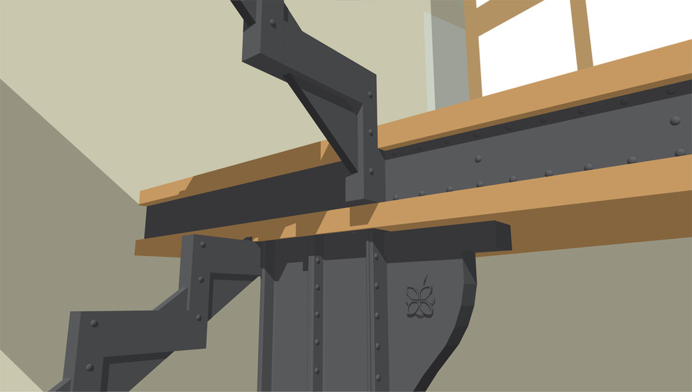 Обложка проекта: Мягкий "steam-punk" в небольшом загородном доме Подмосковья.