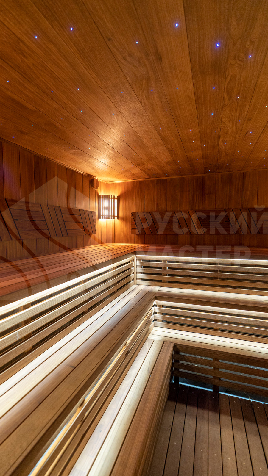 Обзор парной из экзотической и редкой древесины Фраке