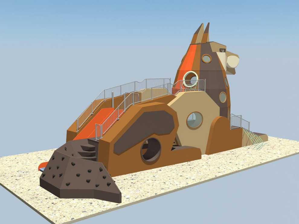 Детская игровая площадка «Мухтар»