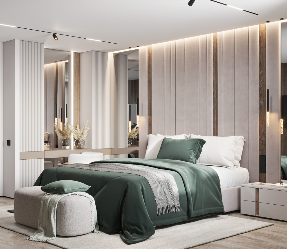 3-комнатная квартира для семейной пары в современном стиле