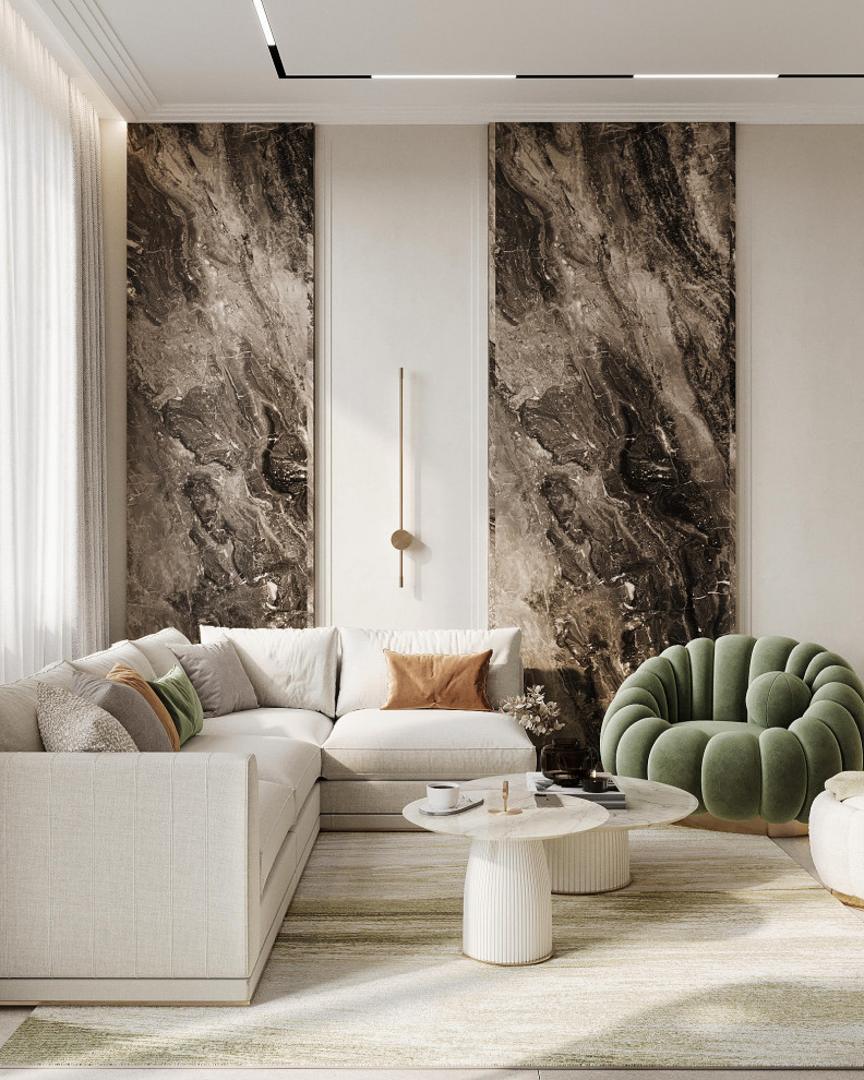 Легкая современная классика в дизайне квартиры для ЖК "Модум" - 97 м2