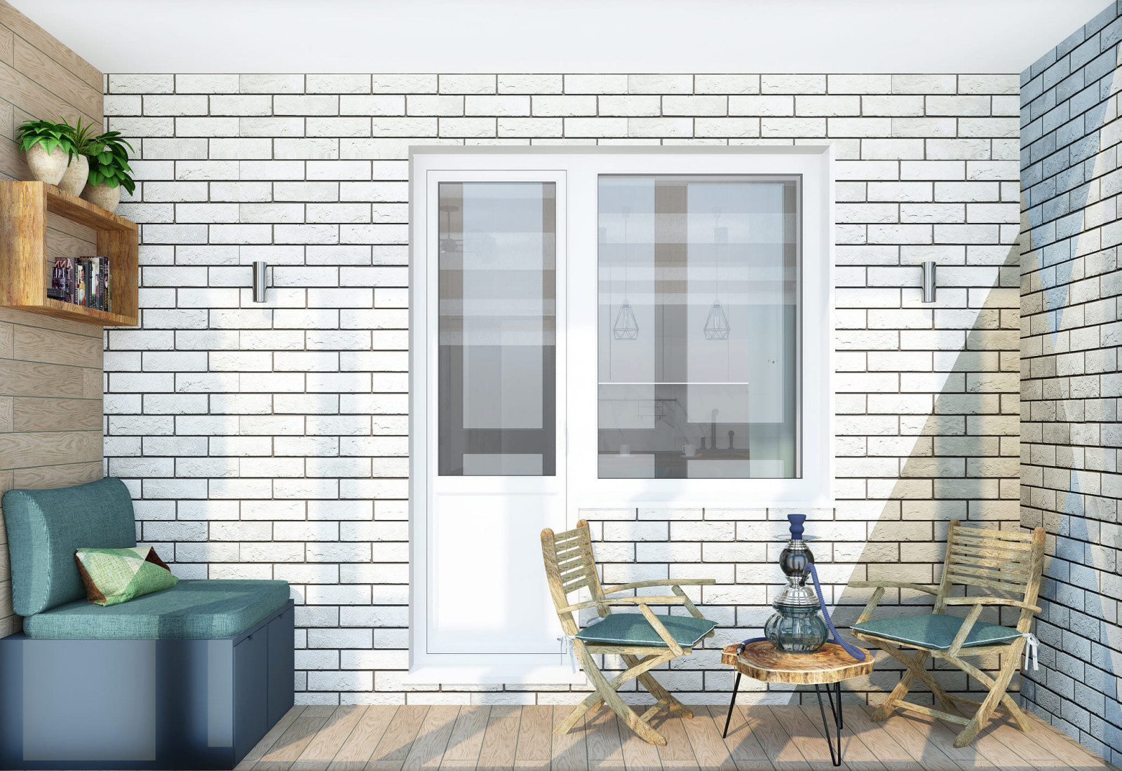 Легкий лофт с ярким вкусом