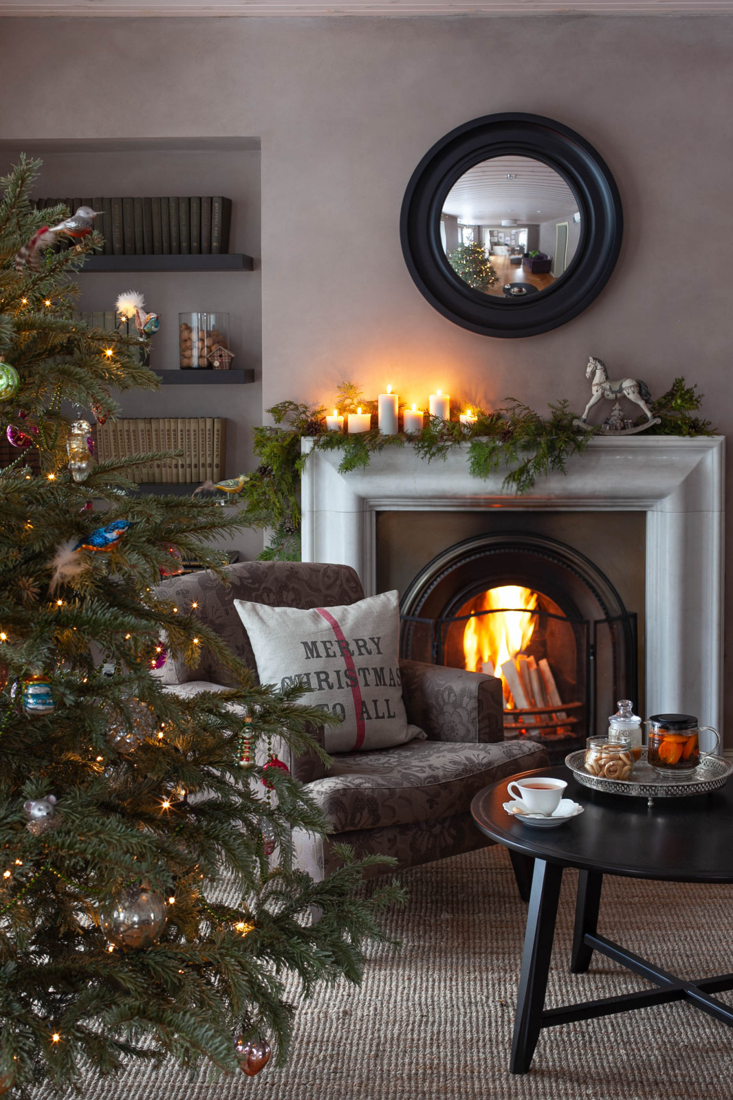 Обложка проекта: Оформление интерьера к Новому году.