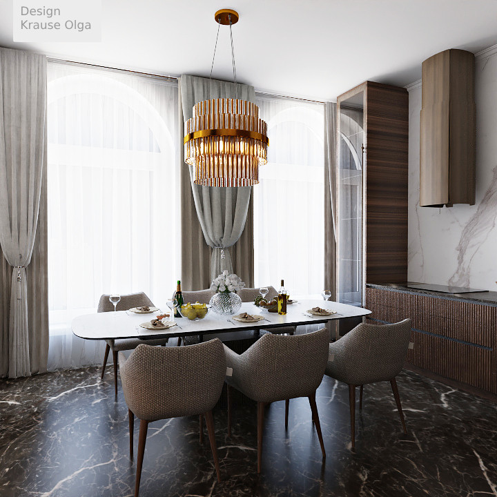 Кухня-гостиная. ЖК ERA